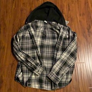 Flannel Hoodie